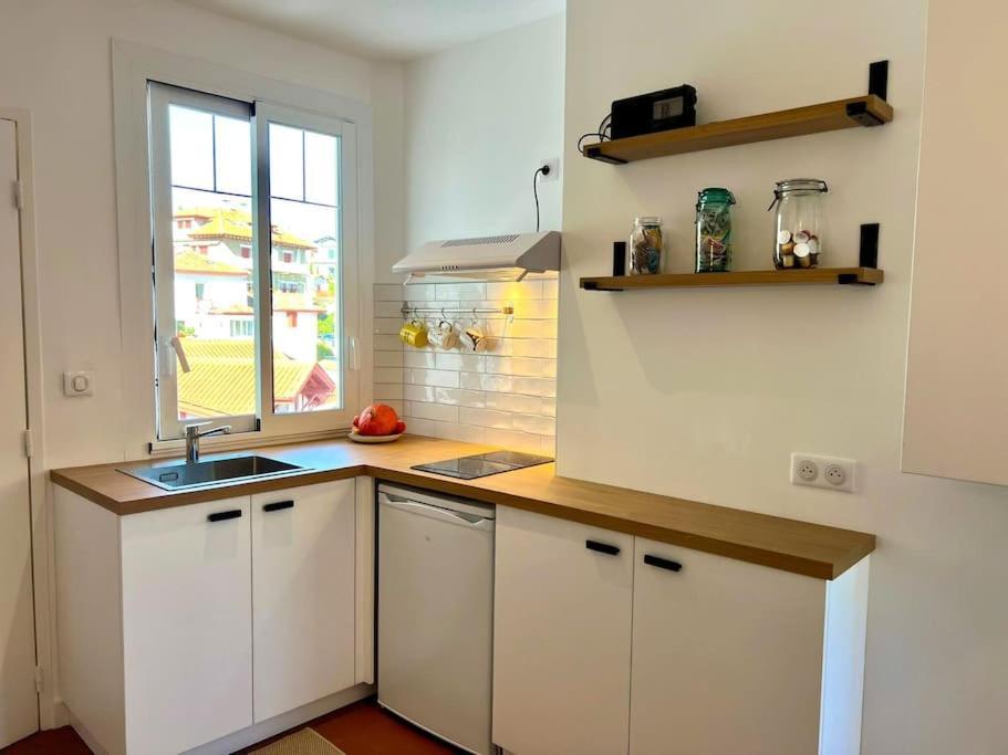 Studio Lumineux A 100M De La Plage ! Сен-Жан-де-Люз Экстерьер фото